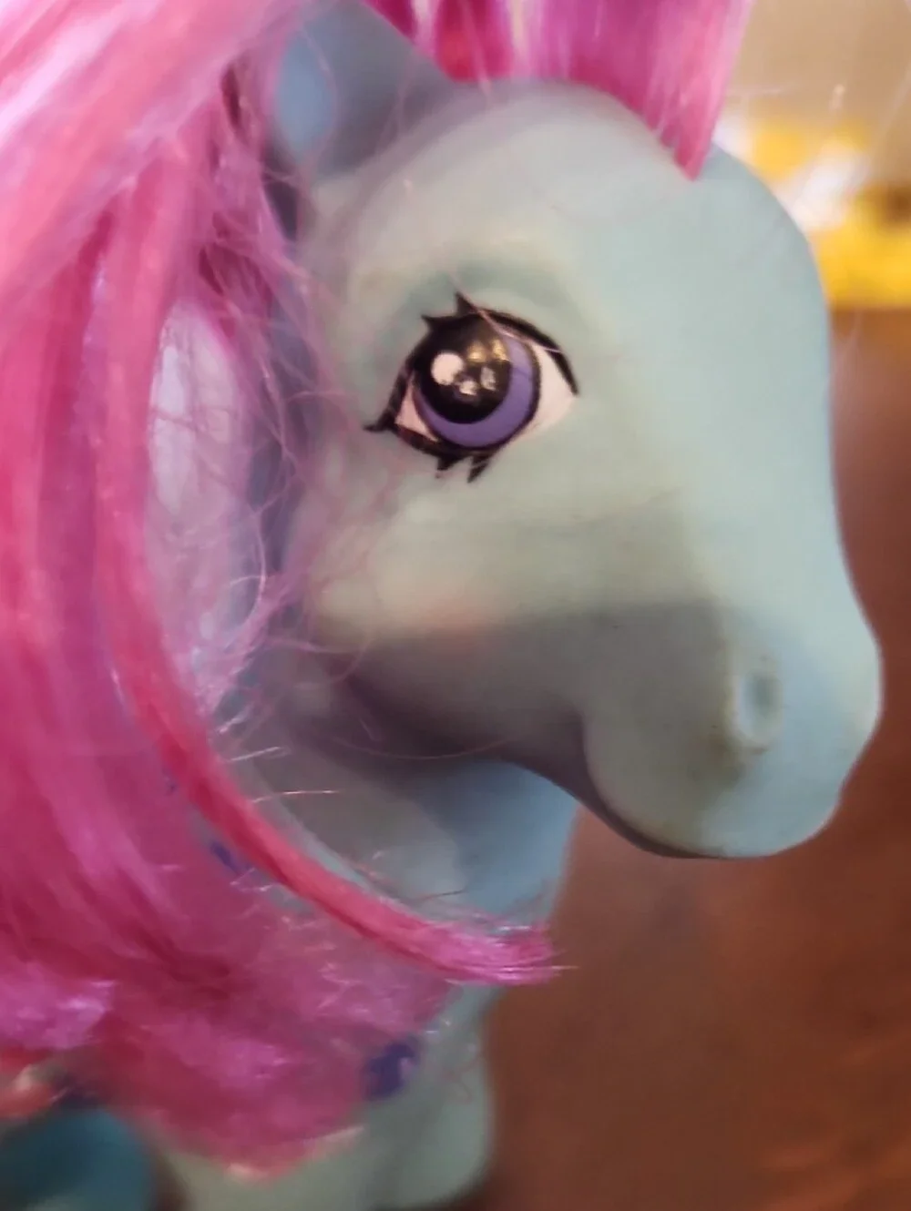 Twice as Fancy G1 Lollipop My lil pony Sweet tooth 1987 Hasbro Blue Pony Toy